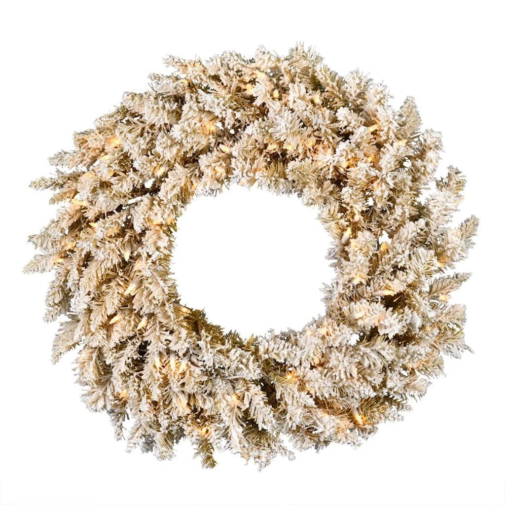Vickerman Prelit Artificial Christmas Wreath (629192) 3 Vickerman Prelit Artificial Christmas Wreath (629192)