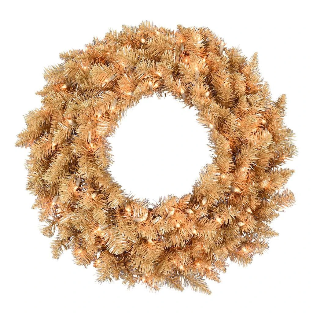Vickerman Prelit Artificial Christmas Wreath (630488) 3 Vickerman Prelit Artificial Christmas Wreath (630488)