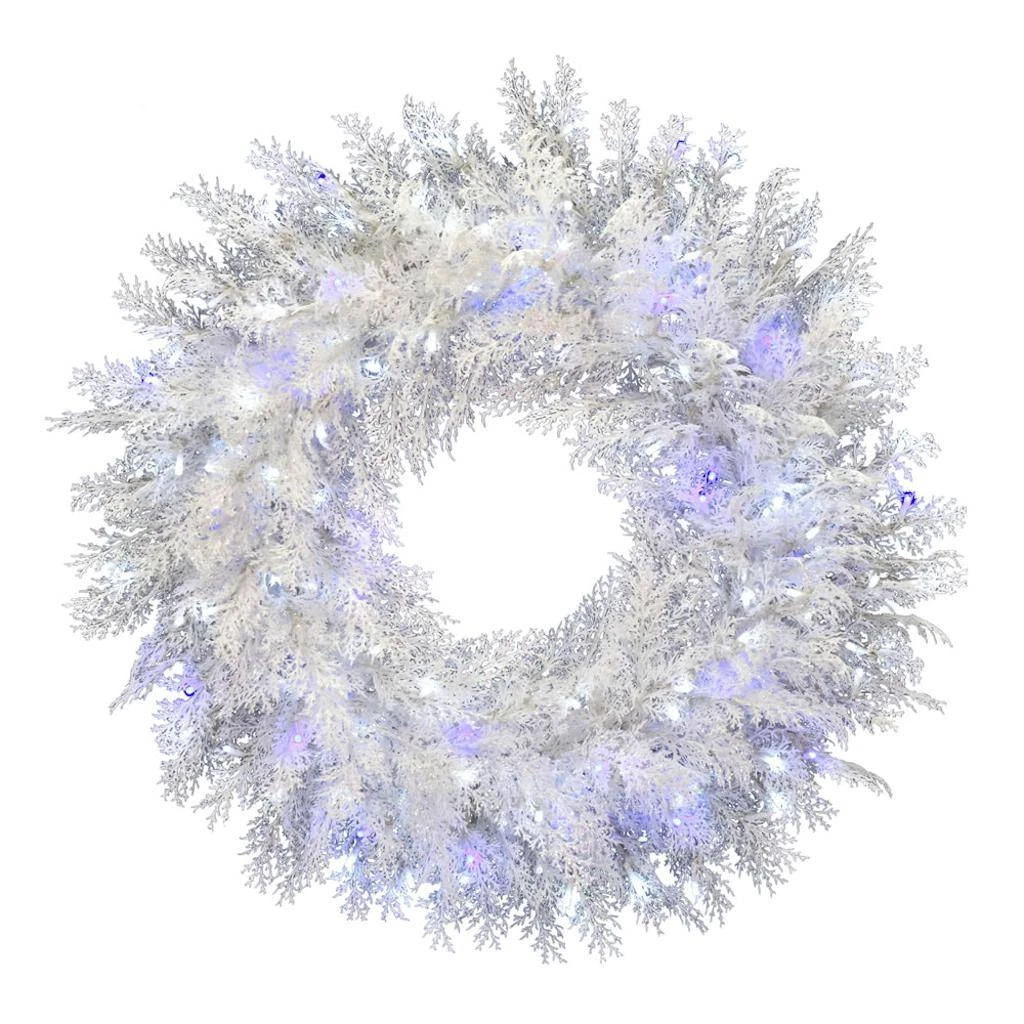 Vickerman Prelit Artificial Christmas Wreath (631690) 3 Vickerman Prelit Artificial Christmas Wreath (631690)