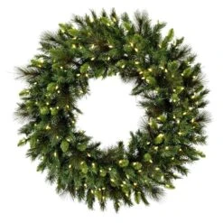 Vickerman Prelit Artificial Christmas Wreath (634370)