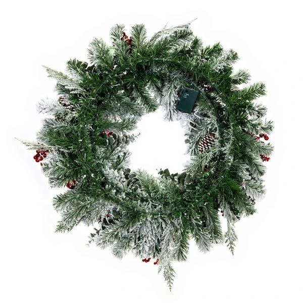 Vickerman Unlit Artificial Christmas Wreath (675687) 8 Vickerman Unlit Artificial Christmas Wreath (675687) - Image 6