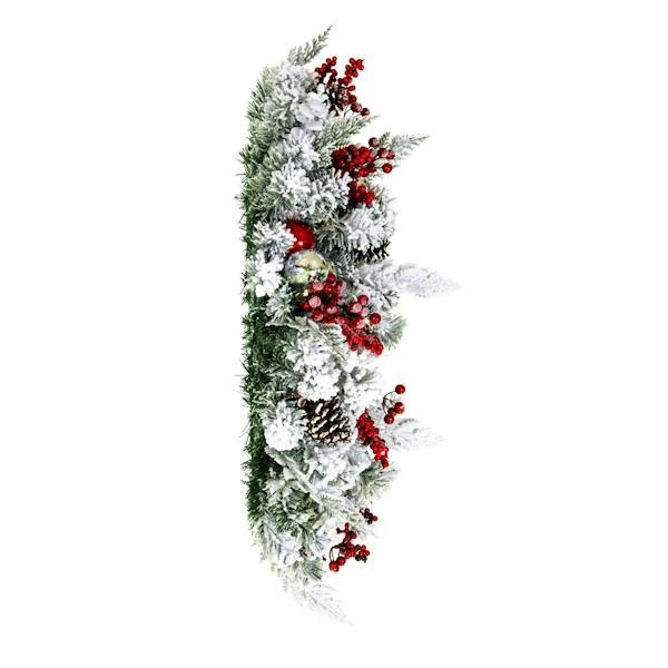 Vickerman Unlit Artificial Christmas Wreath (675687) 6 Vickerman Unlit Artificial Christmas Wreath (675687) - Image 4