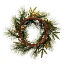 Vickerman Pre-Lit Artificial Christmas Wreath (675809) -Vickerman 675809backmd