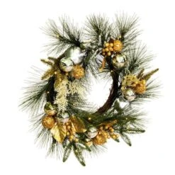 Vickerman Pre-Lit Artificial Christmas Wreath (675809) -Vickerman 675809frontmd