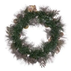 Vickerman Unlit Christmas Ornament Wreath (676912) -Vickerman 676912backmd