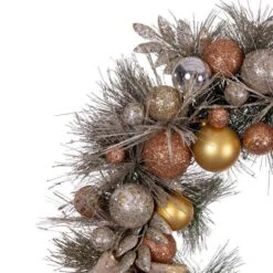 Vickerman Unlit Christmas Ornament Wreath (676912) -Vickerman 676912closemd