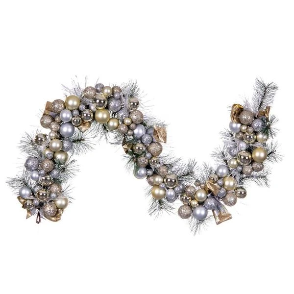 Vickerman Unlit Artificial Christmas Garland (677124) 4 Vickerman Unlit Artificial Christmas Garland (677124) - Image 2