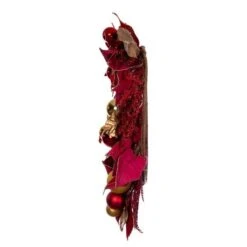Vickerman Unlit Christmas Ornament Wreath (677162) 9 Vickerman Unlit Christmas Ornament Wreath (677162) -Vickerman 677162sidemd