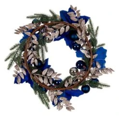 Vickerman Unlit Christmas Ornament Wreath (677261) 10 Vickerman Unlit Christmas Ornament Wreath (677261) -Vickerman 677261backmd