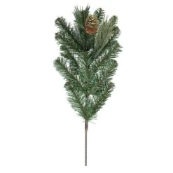 Vickerman Artificial Christmas Pick With Pine Cones (680698)
