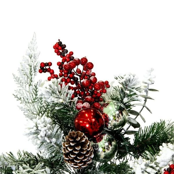 Vickerman Unlit Artificial Christmas Wreath (675687) 7 Vickerman Unlit Artificial Christmas Wreath (675687) - Image 5