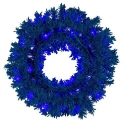 Vickerman Pre-Lit Artificial Christmas Wreath (691847) -Vickerman 691861tipbackmd