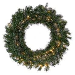 Vickerman Unlit Artificial Christmas Wreath (692431) -Vickerman 692370backmd 3