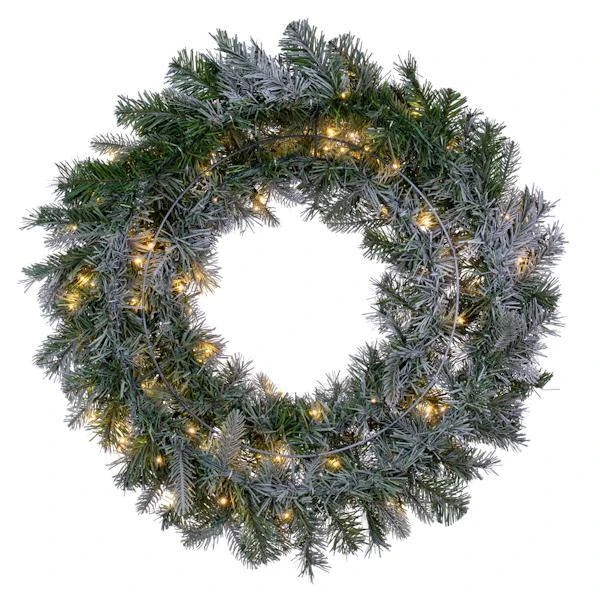 Vickerman Pre-Lit Artificial Christmas Wreath (693018) 5 Vickerman Pre-Lit Artificial Christmas Wreath (693018) - Image 3