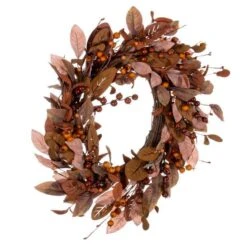Vickerman Artificial Unlit Christmas Wreath (695326) 13 Vickerman Artificial Unlit Christmas Wreath (695326) -Vickerman 695326anglemd