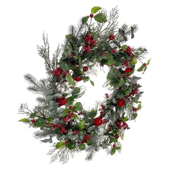 Vickerman Artificial Unlit Christmas Wreath (695401) 8 Vickerman Artificial Unlit Christmas Wreath (695401) - Image 6
