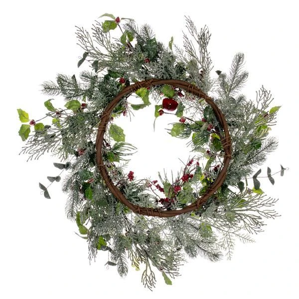 Vickerman Artificial Unlit Christmas Wreath (695401) 7 Vickerman Artificial Unlit Christmas Wreath (695401) - Image 5