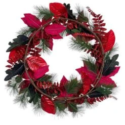 Vickerman Unlit Christmas Ornament Wreath (703052) 12 Vickerman Unlit Christmas Ornament Wreath (703052) -Vickerman 703052backmd