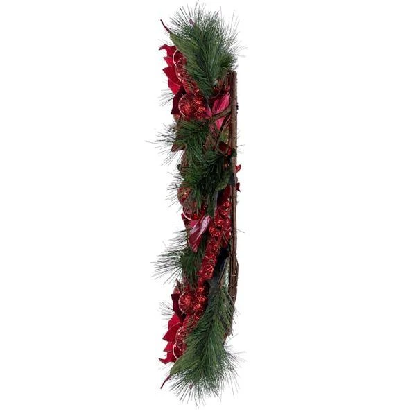 Vickerman Unlit Christmas Ornament Wreath (703052) 6 Vickerman Unlit Christmas Ornament Wreath (703052) - Image 4