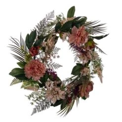 Vickerman Artificial Unlit Christmas Wreath (711828) -Vickerman 711828closeamd