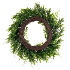 Vickerman Artificial Unlit Christmas Wreath (717424) 13 Vickerman Artificial Unlit Christmas Wreath (717424) -Vickerman 717424backmd