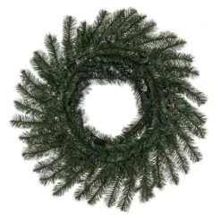 Vickerman Artificial Unlit Christmas Wreath (718308) -Vickerman 718308backmd 1