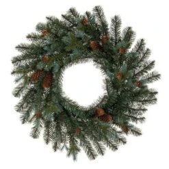 Vickerman Artificial Unlit Christmas Wreath (718308) -Vickerman 718308md