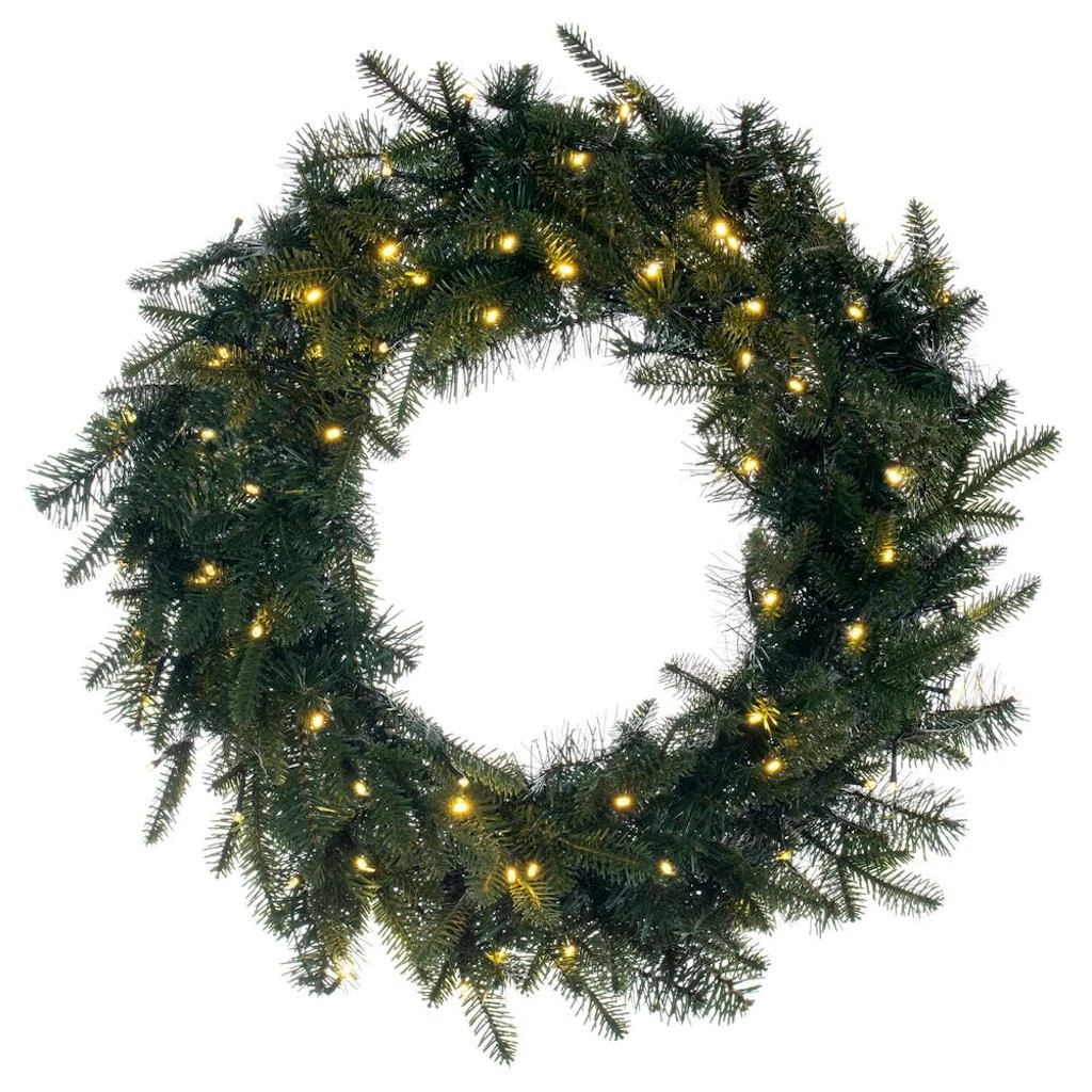 Vickerman Prelit Artificial Christmas Wreath (727676) 3 Vickerman Prelit Artificial Christmas Wreath (727676)