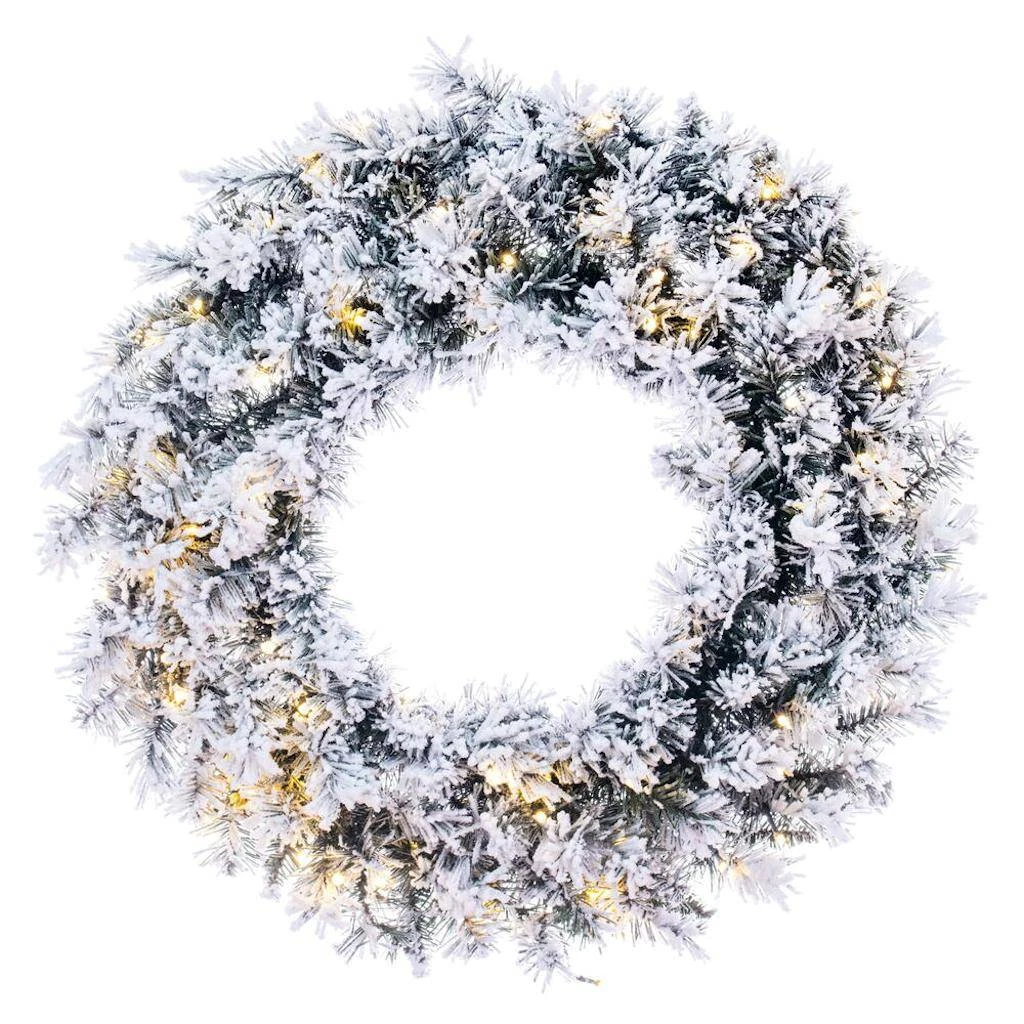Vickerman Prelit Artificial Christmas Wreath (728314) 3 Vickerman Prelit Artificial Christmas Wreath (728314)