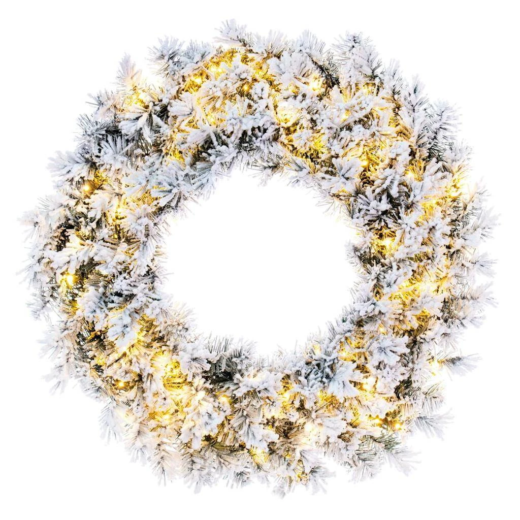 Vickerman Prelit Artificial Christmas Wreath (728369) 3 Vickerman Prelit Artificial Christmas Wreath (728369)