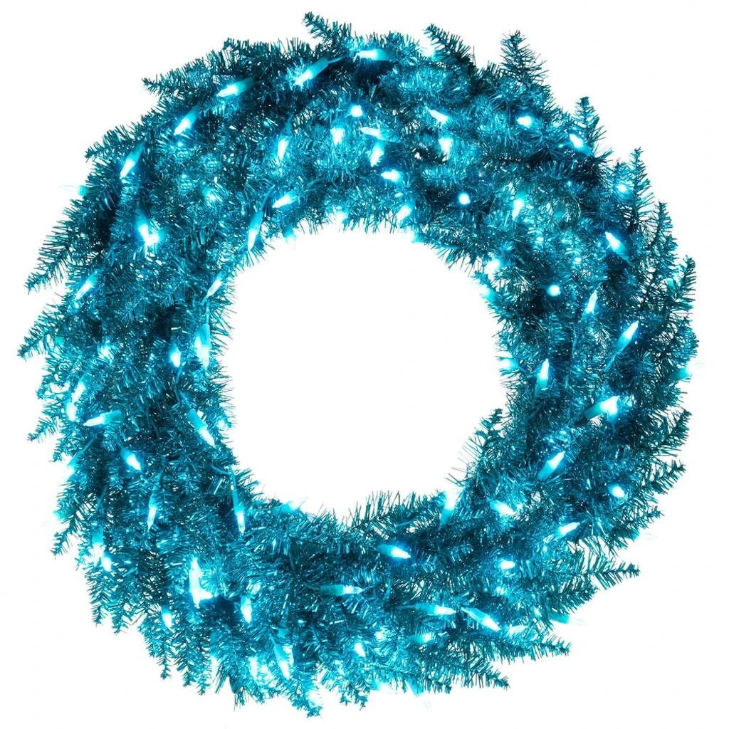 Vickerman Prelit Artificial Christmas Wreath (728680) 3 Vickerman Prelit Artificial Christmas Wreath (728680)