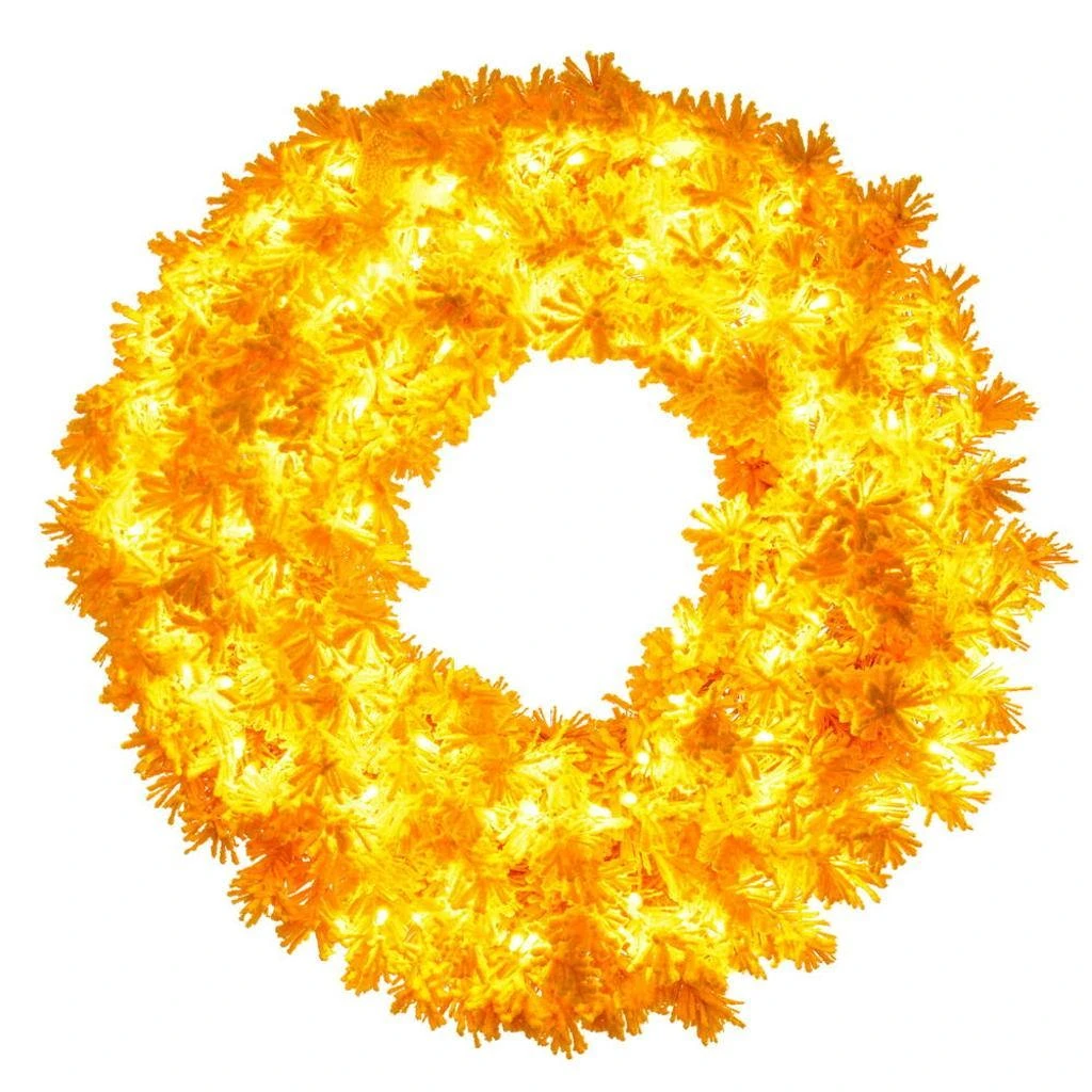 Vickerman Artificial Prelit Christmas Wreath (730805) 3 Vickerman Artificial Prelit Christmas Wreath (730805)