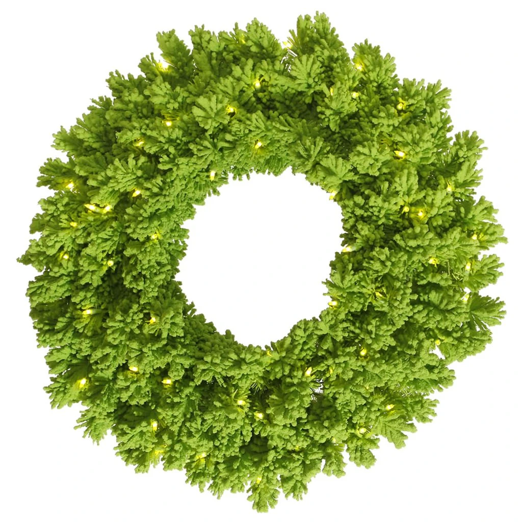 Vickerman Pre-Lit Artificial Christmas Wreath (28454) 3 Vickerman Pre-Lit Artificial Christmas Wreath (28454)
