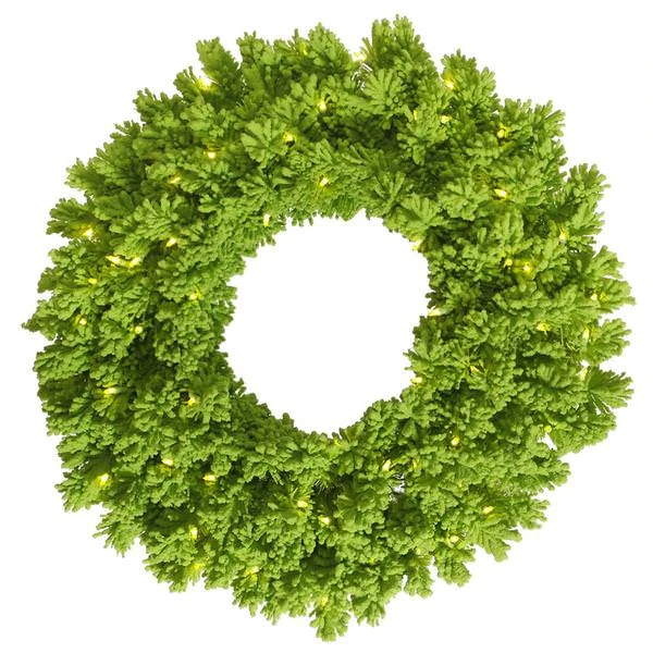 Vickerman Pre-Lit Artificial Christmas Wreath (28454) 4 Vickerman Pre-Lit Artificial Christmas Wreath (28454) - Image 2